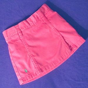 Ralph Lauren Pink Skirt Shorts Skort 18M